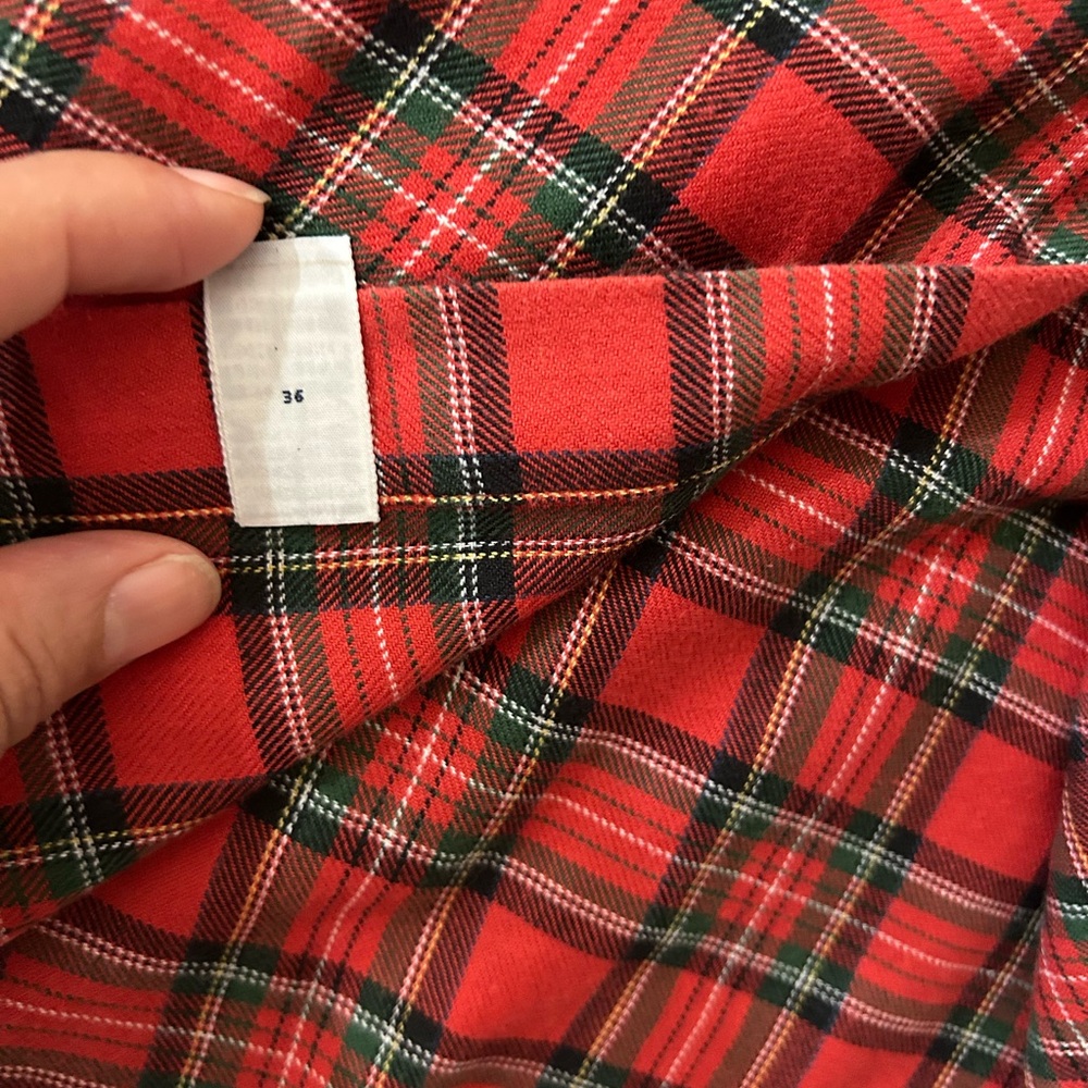 Vintage Lauren Ralph Lauren the Blake red plaid button down - Picture 5 of 11